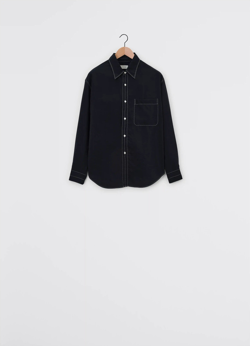 EASY SHIRT WITH CONTRASTED STITCH 3