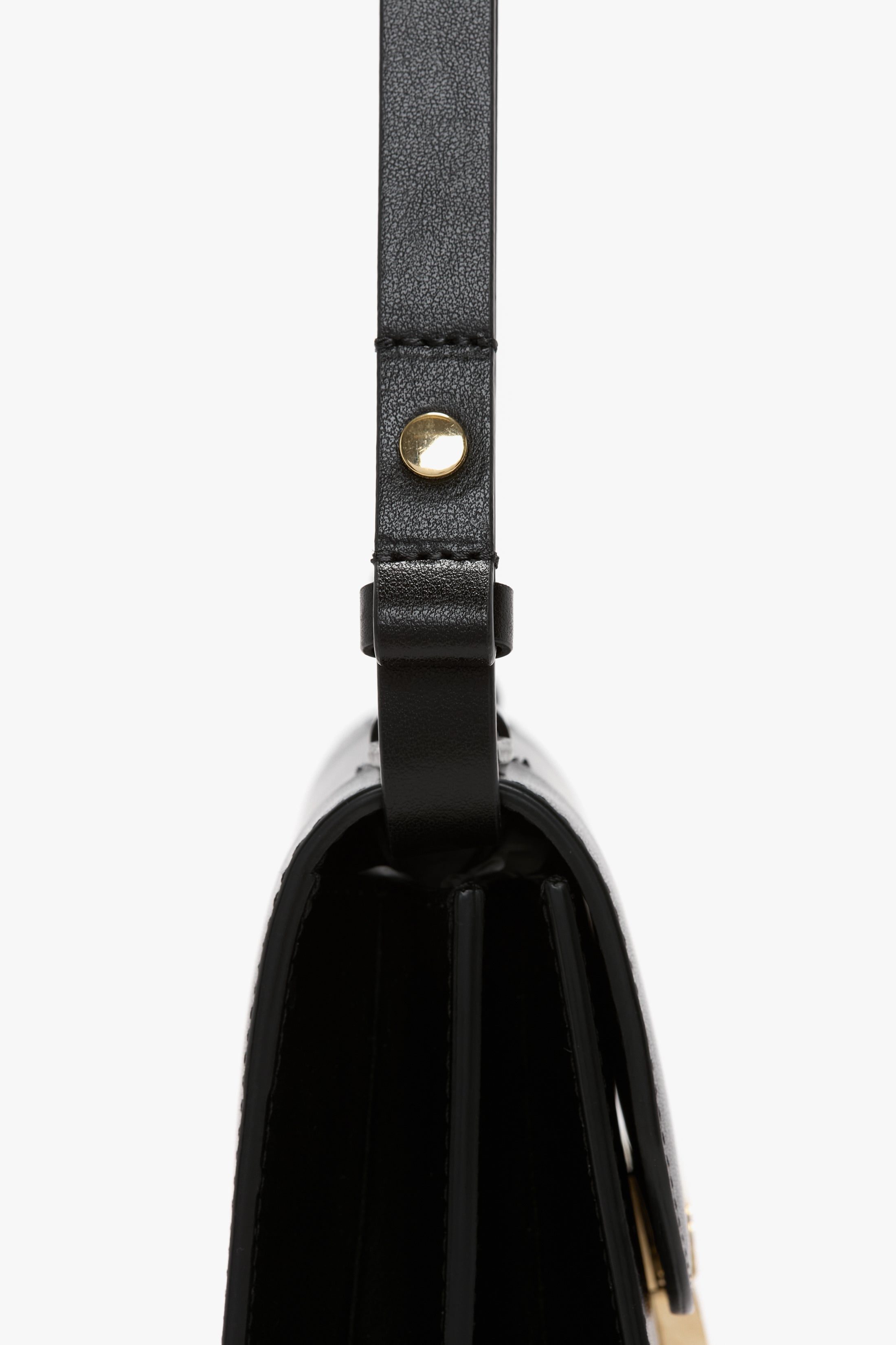 Mini Dorian Bag In Black Smooth Leather - 7