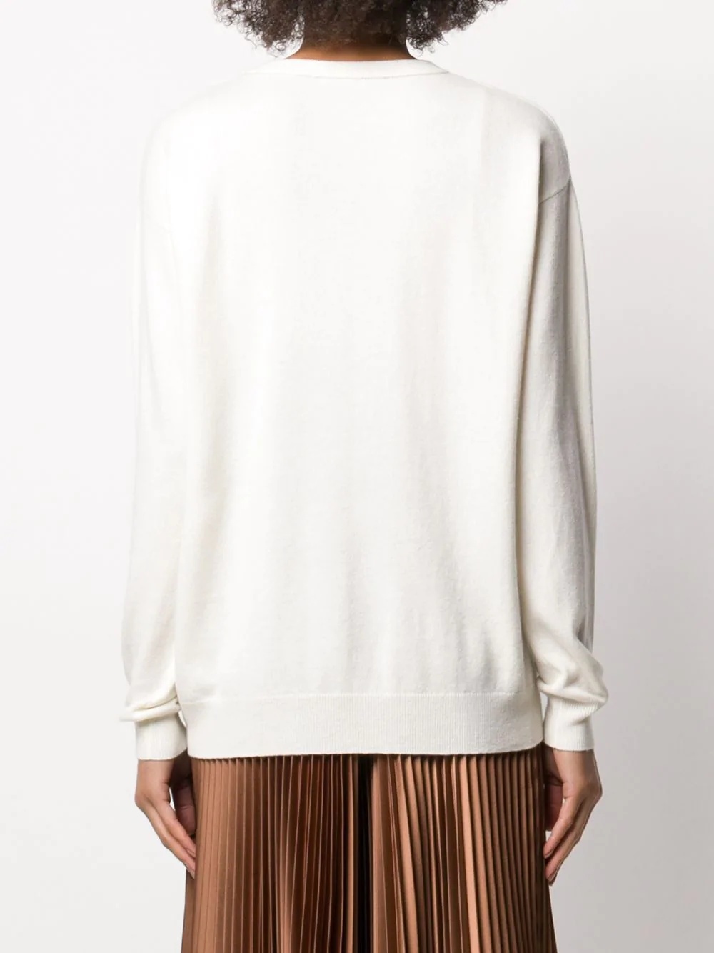 crew-neck cashmere jumper - 4