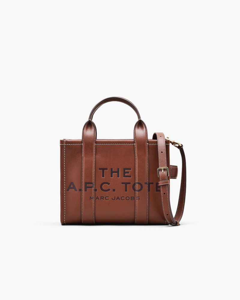 THE A.P.C. X MARC JACOBS LEATHER SMALL TOTE BAG 1