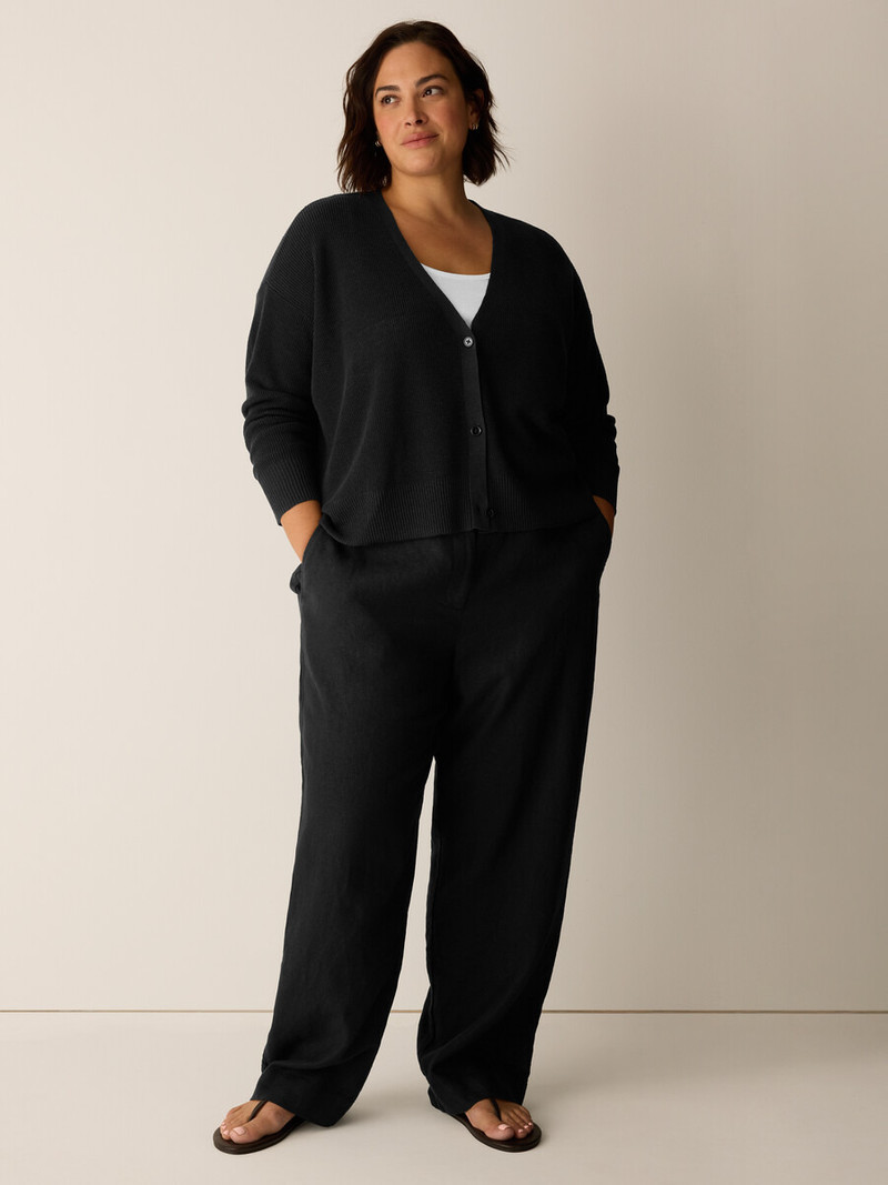 Heavy Organic Linen Full-Length Straight Pant 6