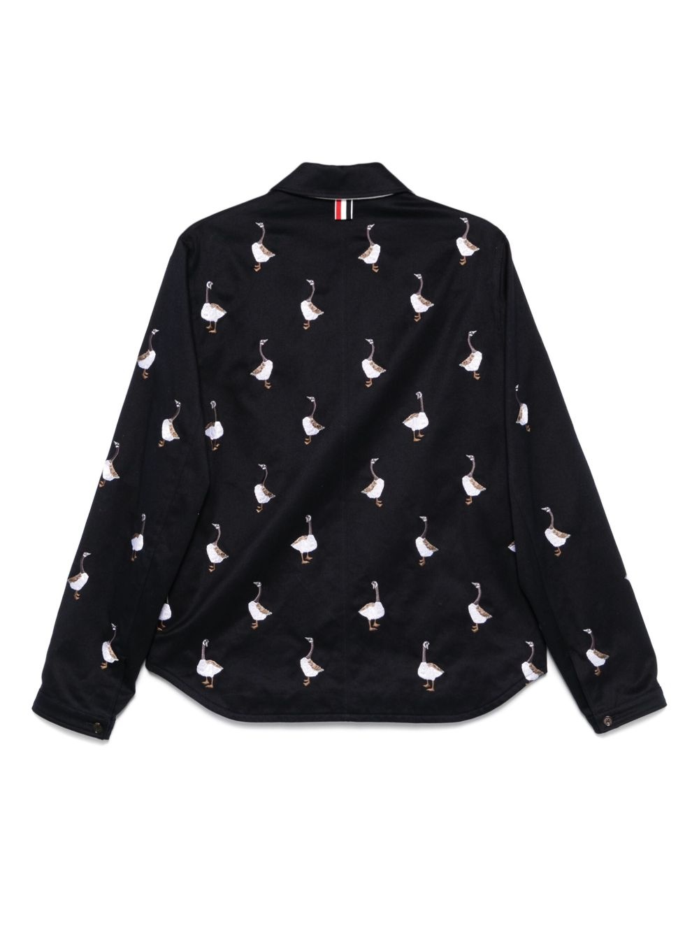 embroidered-motif jacket - 2