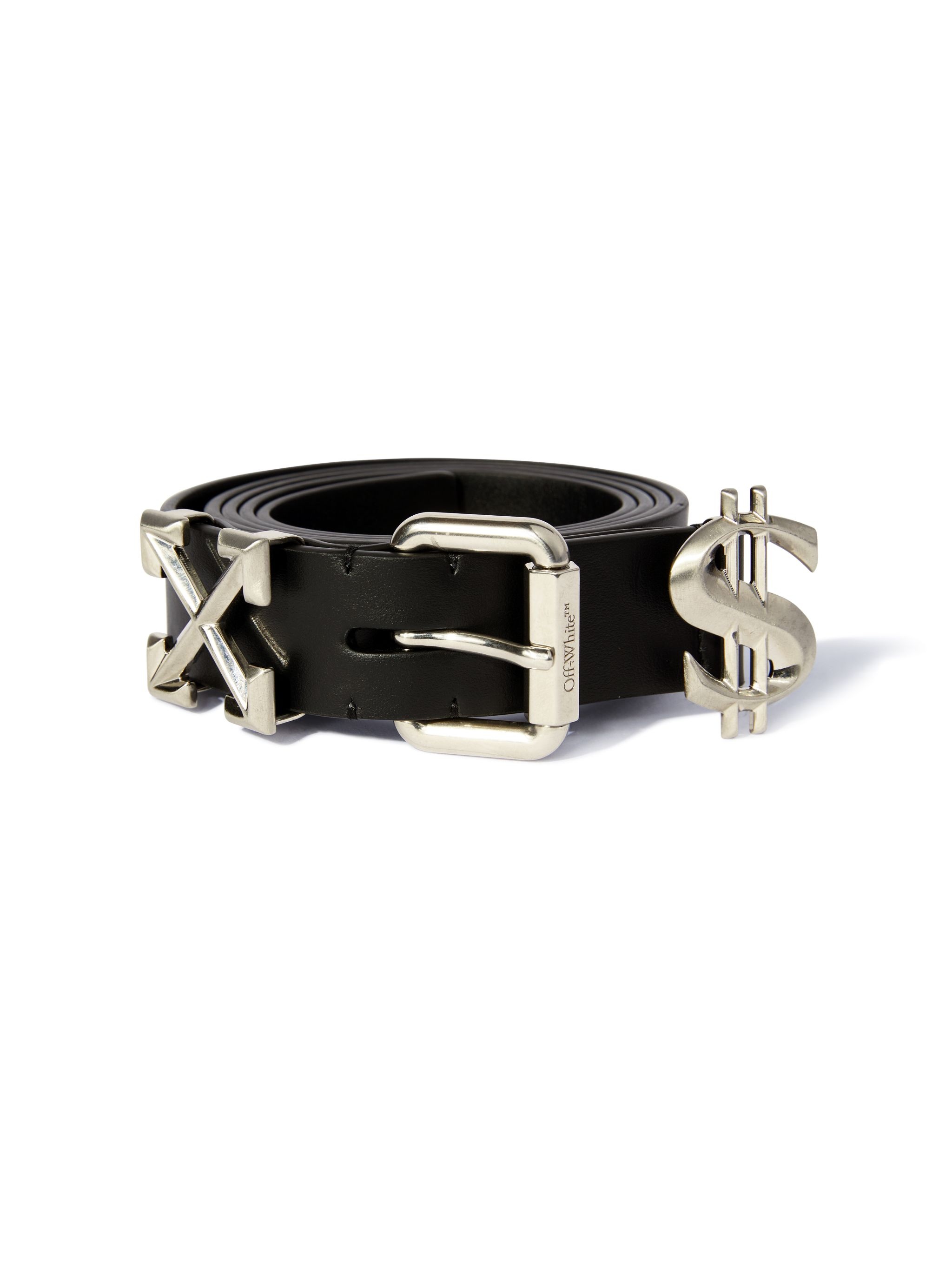 Off-White Black/silver $ex Belt | REVERSIBLE