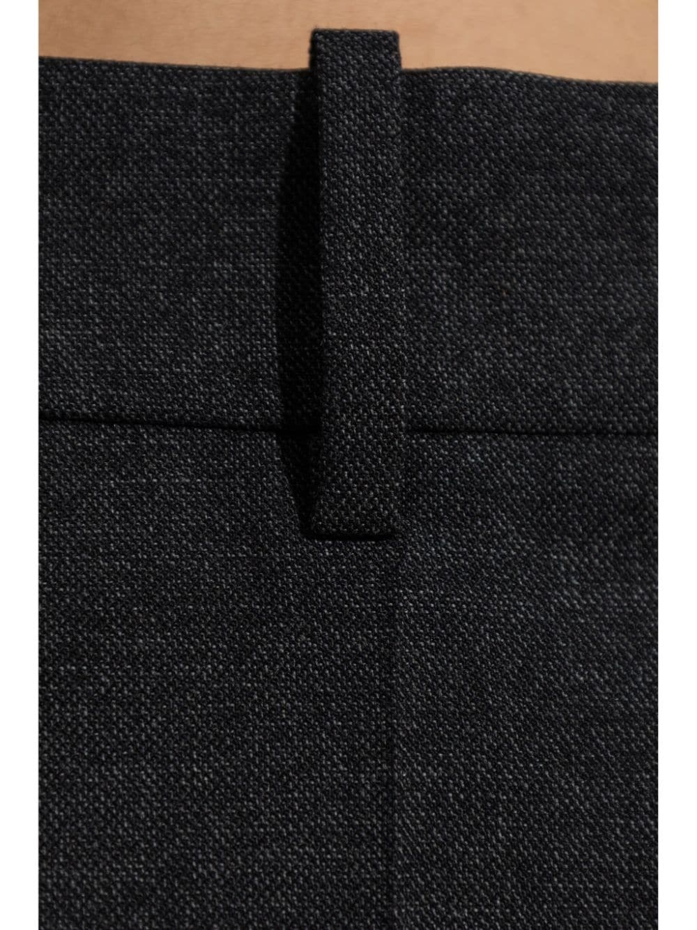 wool wide-leg trousers - 5