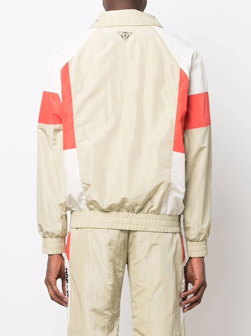 colour-block panelled windbreaker 4
