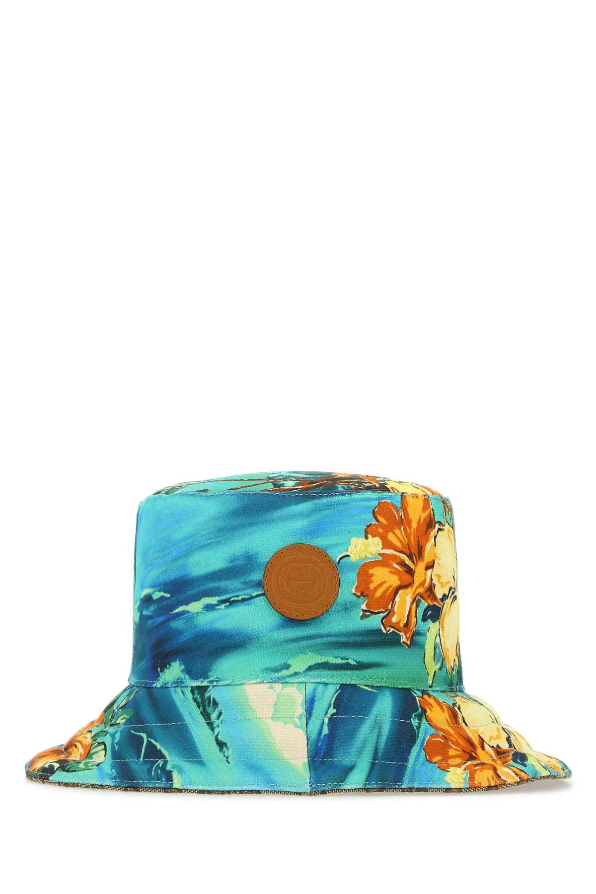 Gucci Women Printed Cotton Blend Hat - 2