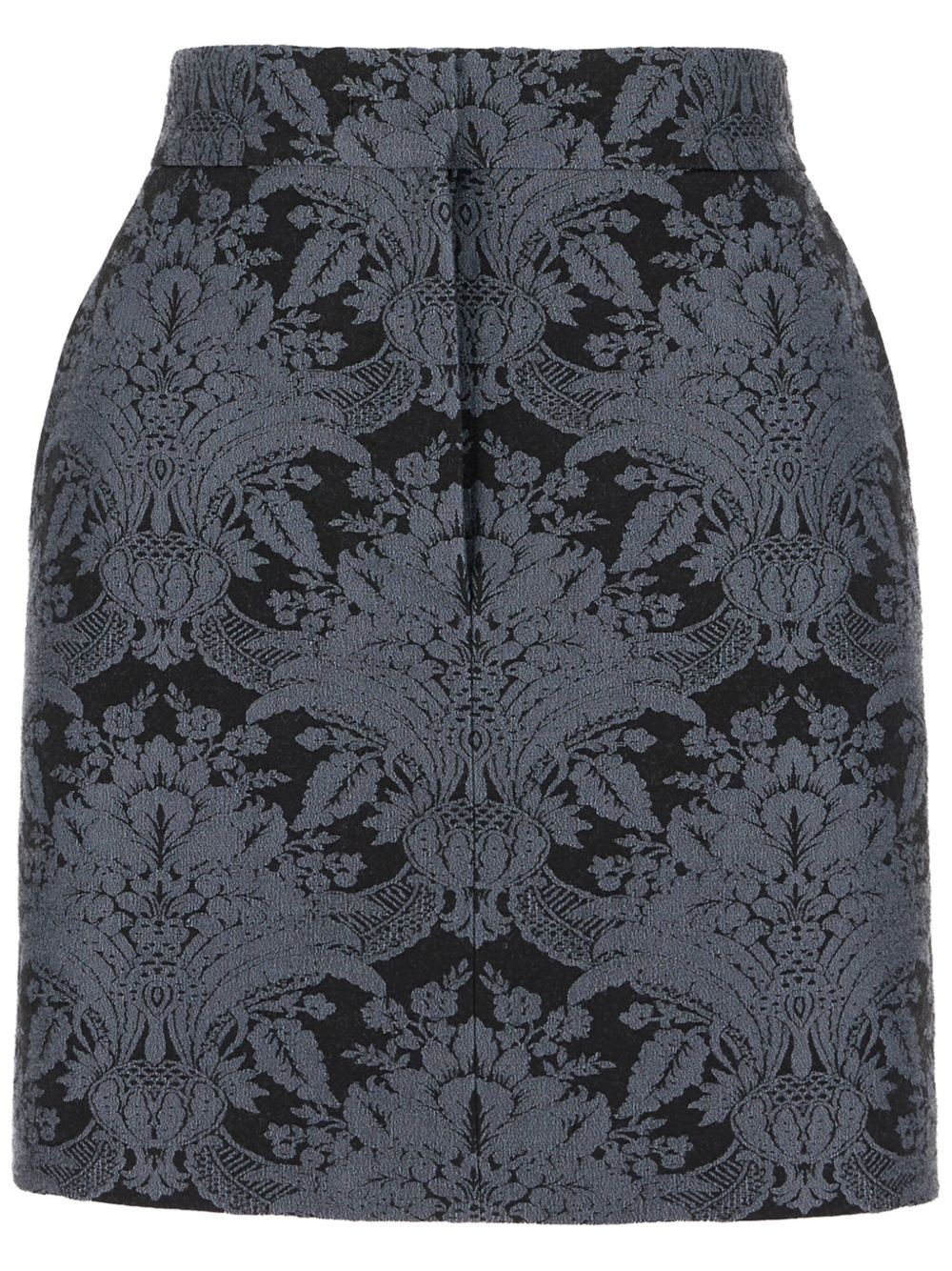 jacquarded mini skirt - 1