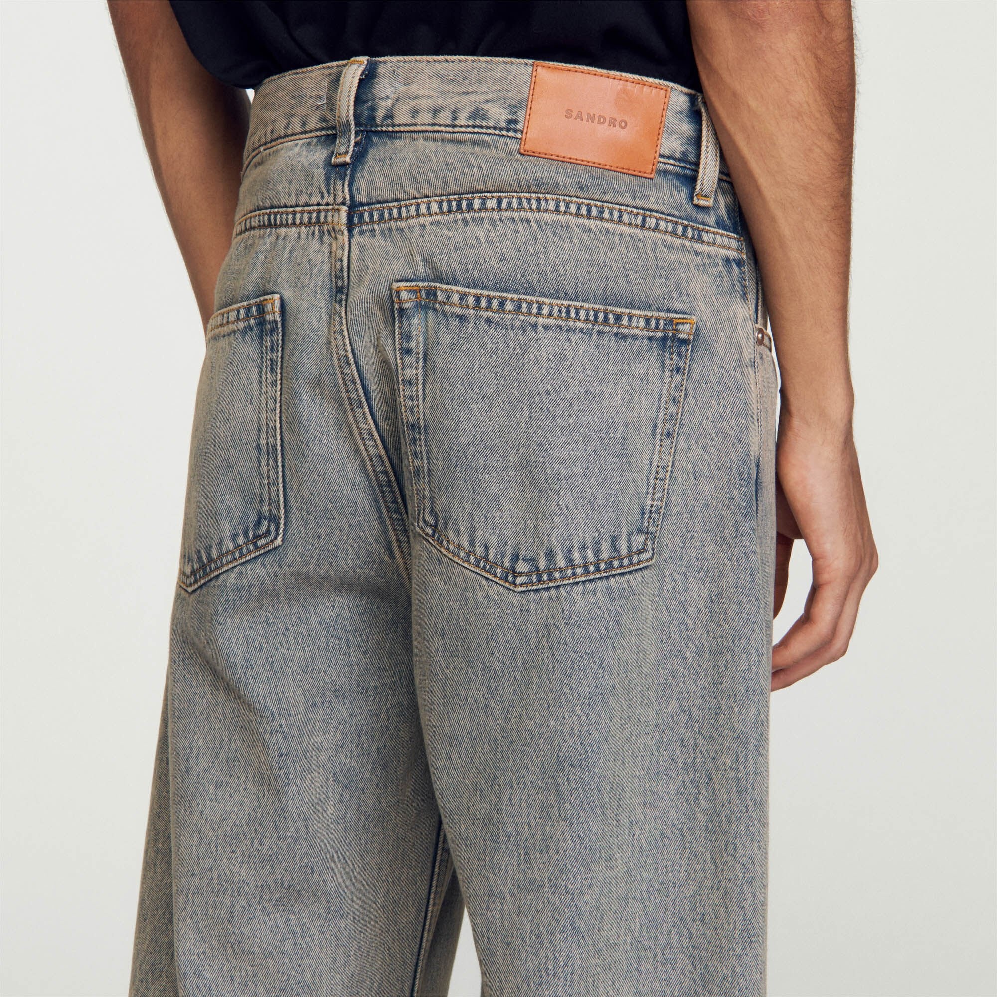 FADED BAGGY JEANS - 4
