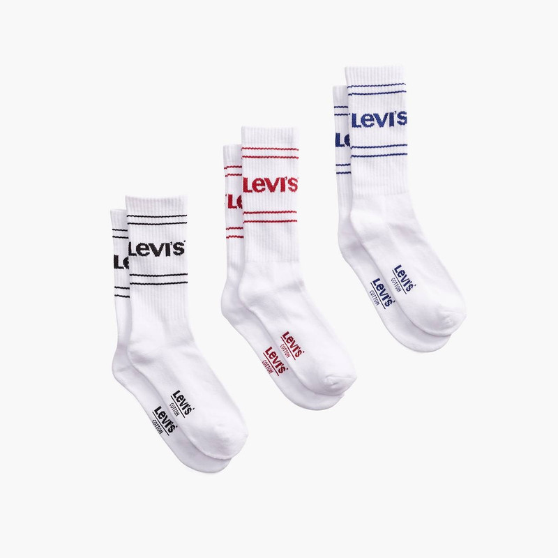 SPORTY LOGO REGULAR CUT SOCKS (3 PACK) 1