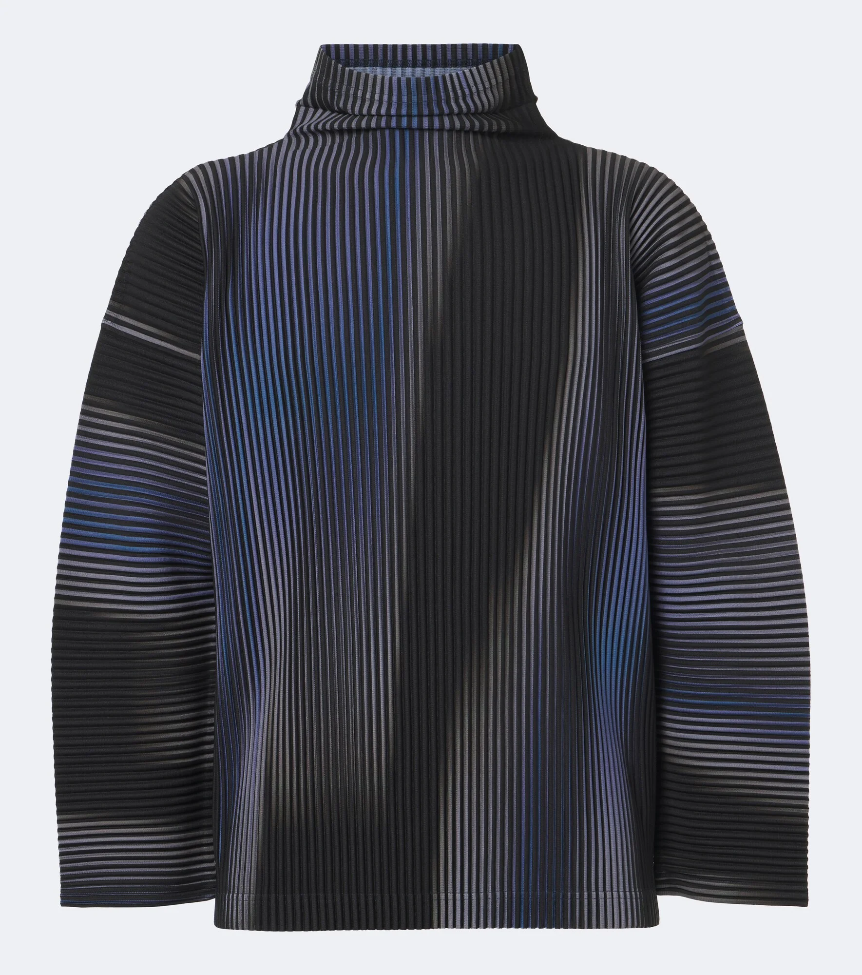 Blend of Lights pleated printed top - 1