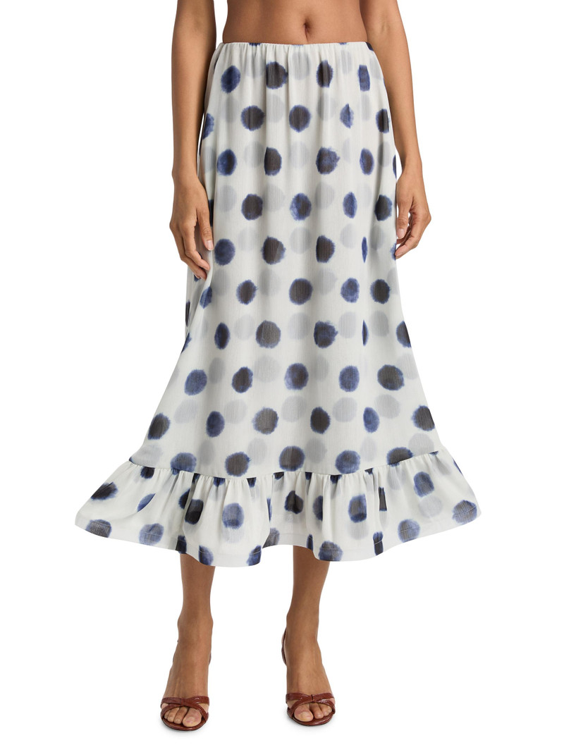 Women's Hope Polka-Dot Midi-Skirt - Polka Dot 3