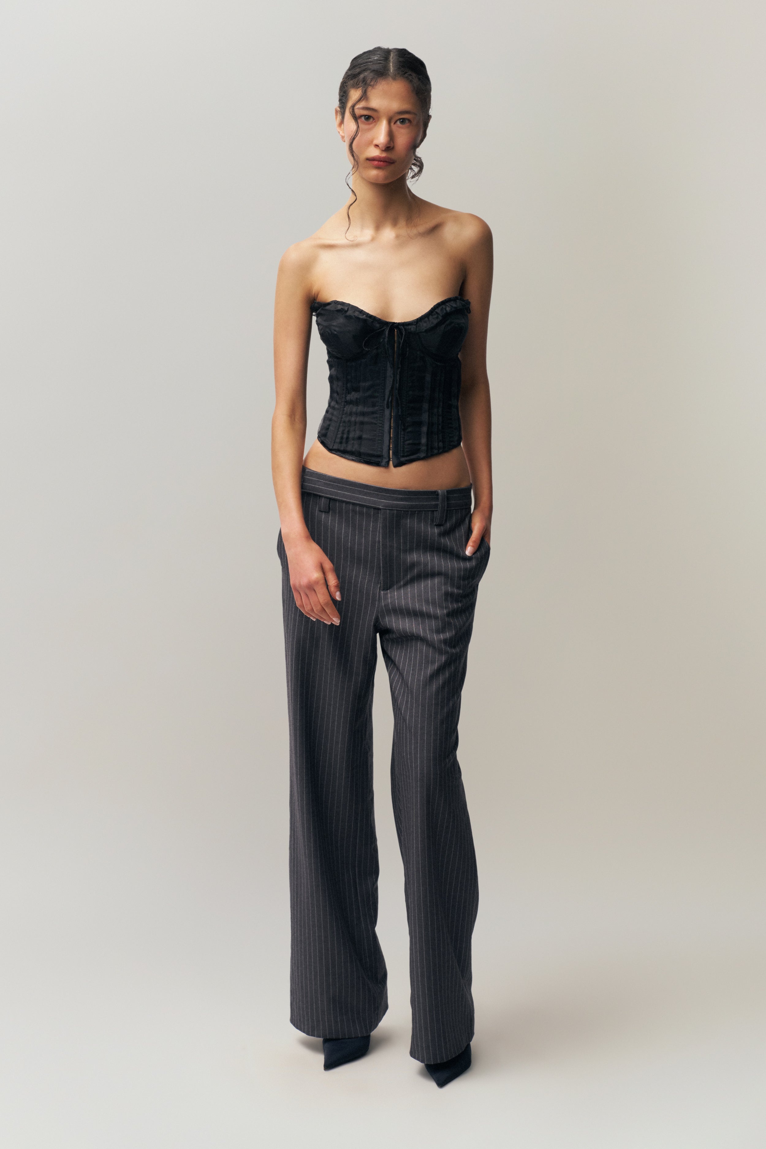 RAINA PINSTRIPE PANT - 4