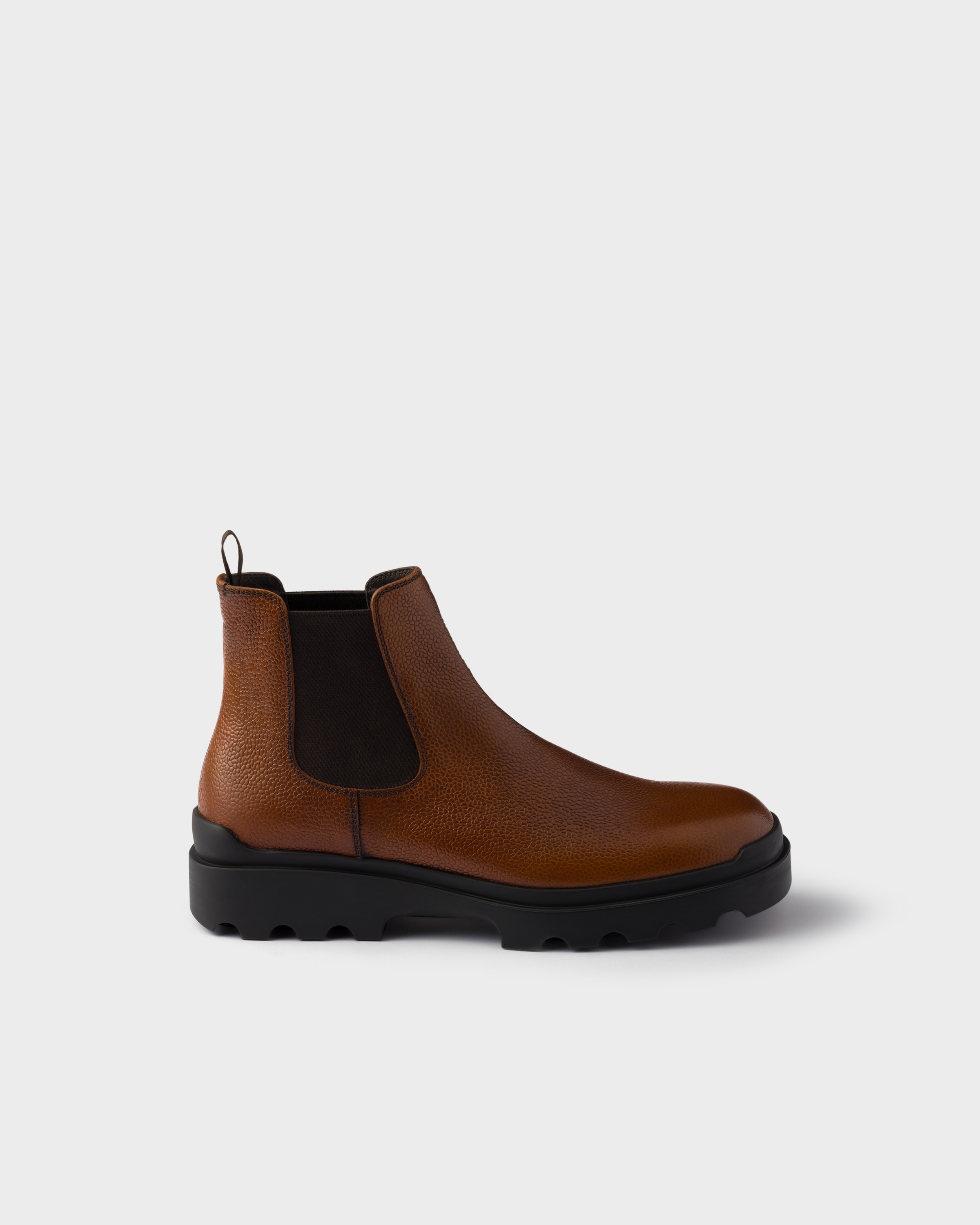Stamped leather Chelsea boots - 2