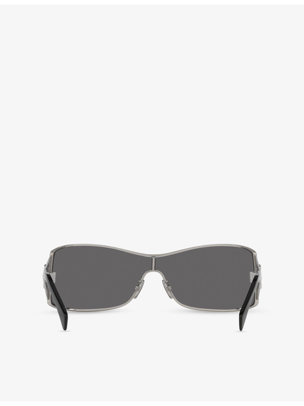 CL40283U Maxi Metal Triomphe Shield-Frame Metal Sunglasses - 4