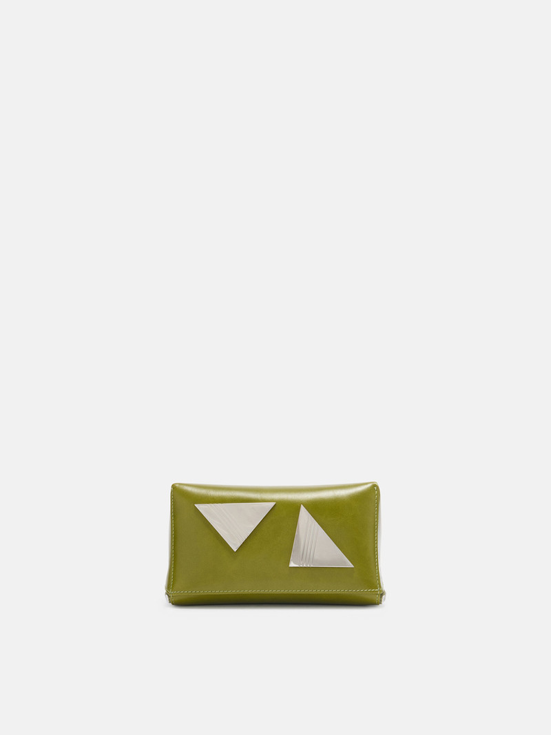THE ATTICO ''FRIDAY'' OLIVE MINI BAG outlook
