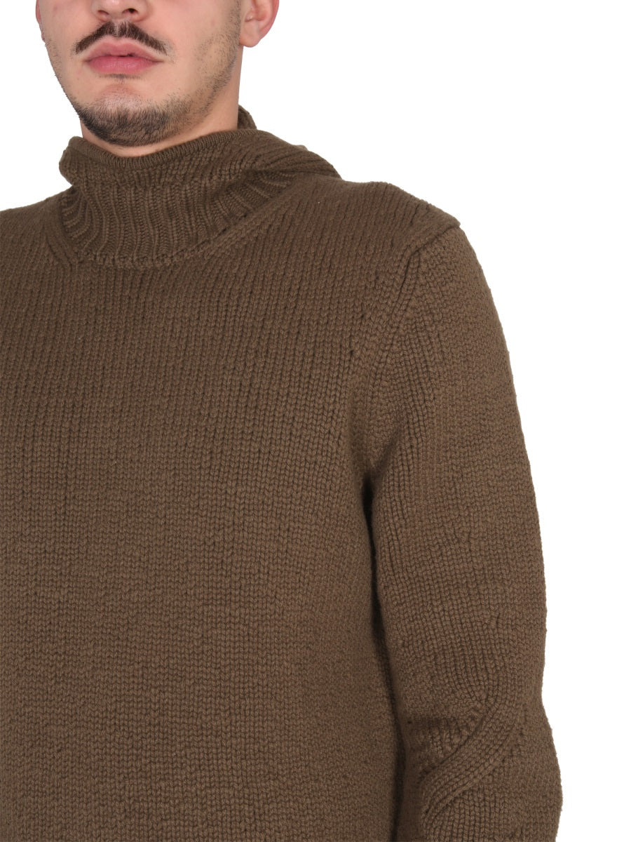 Bottega Veneta Men Textured Jersey With Hood - 3