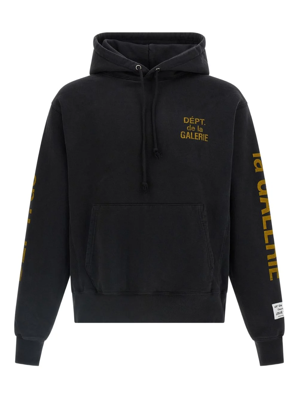 logo-print hoodie - 1