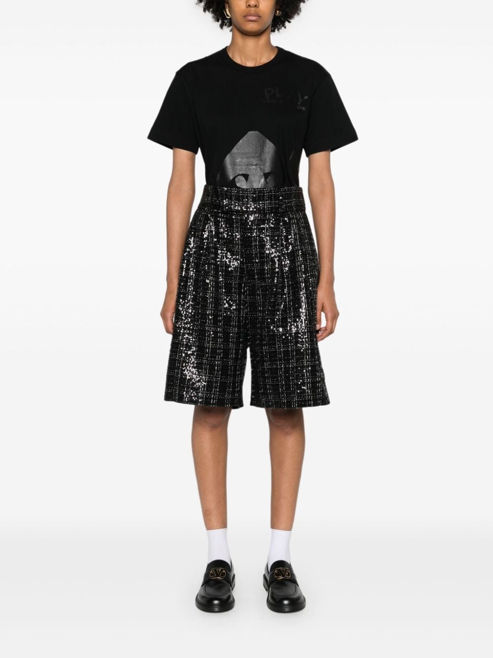 logo-print cotton T-shirt - 3