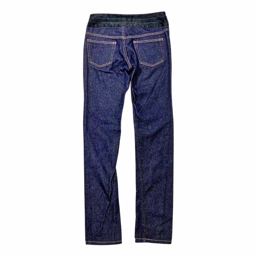 Final Blow - Junya Watanabe Velour Cummerbund Denim Sz Small - 3