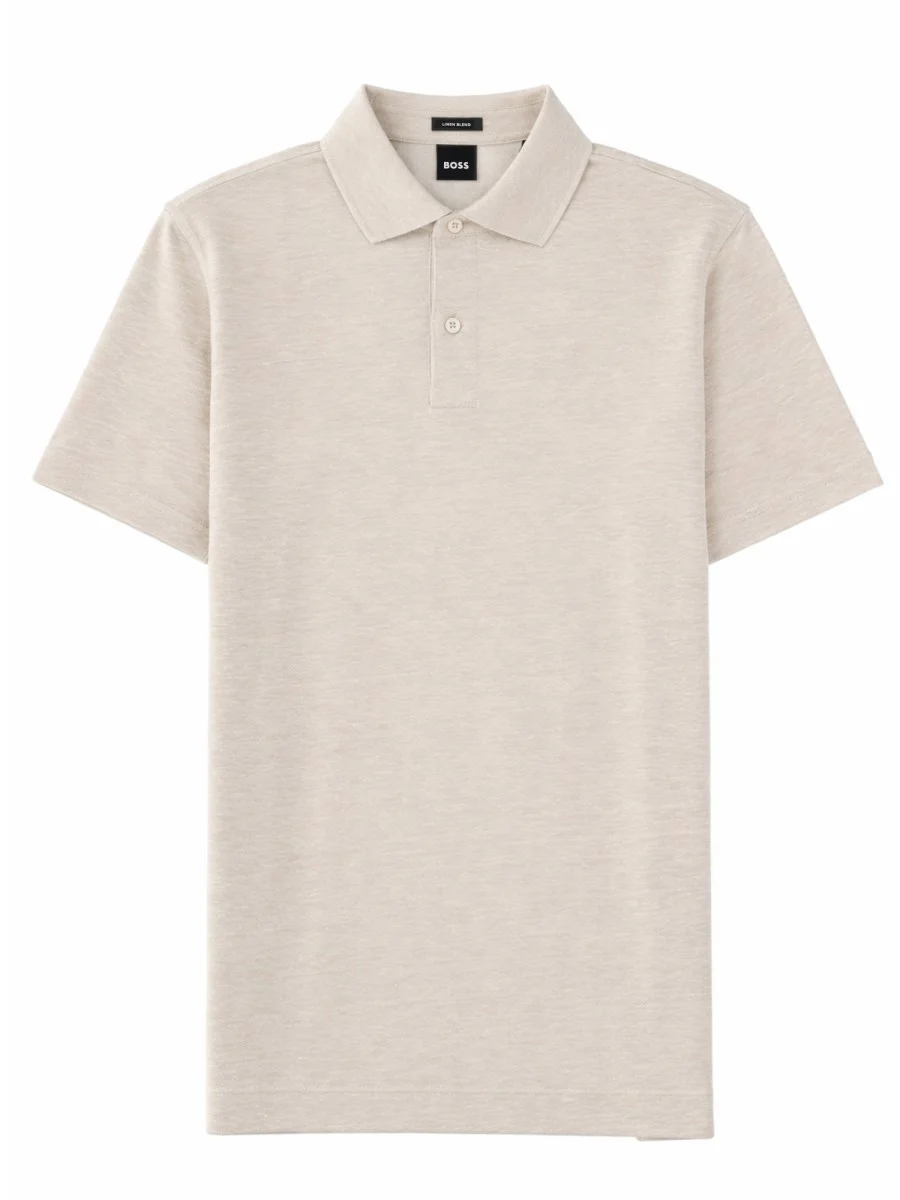 POLO H-PRESS IN LINO E COTONE - 1