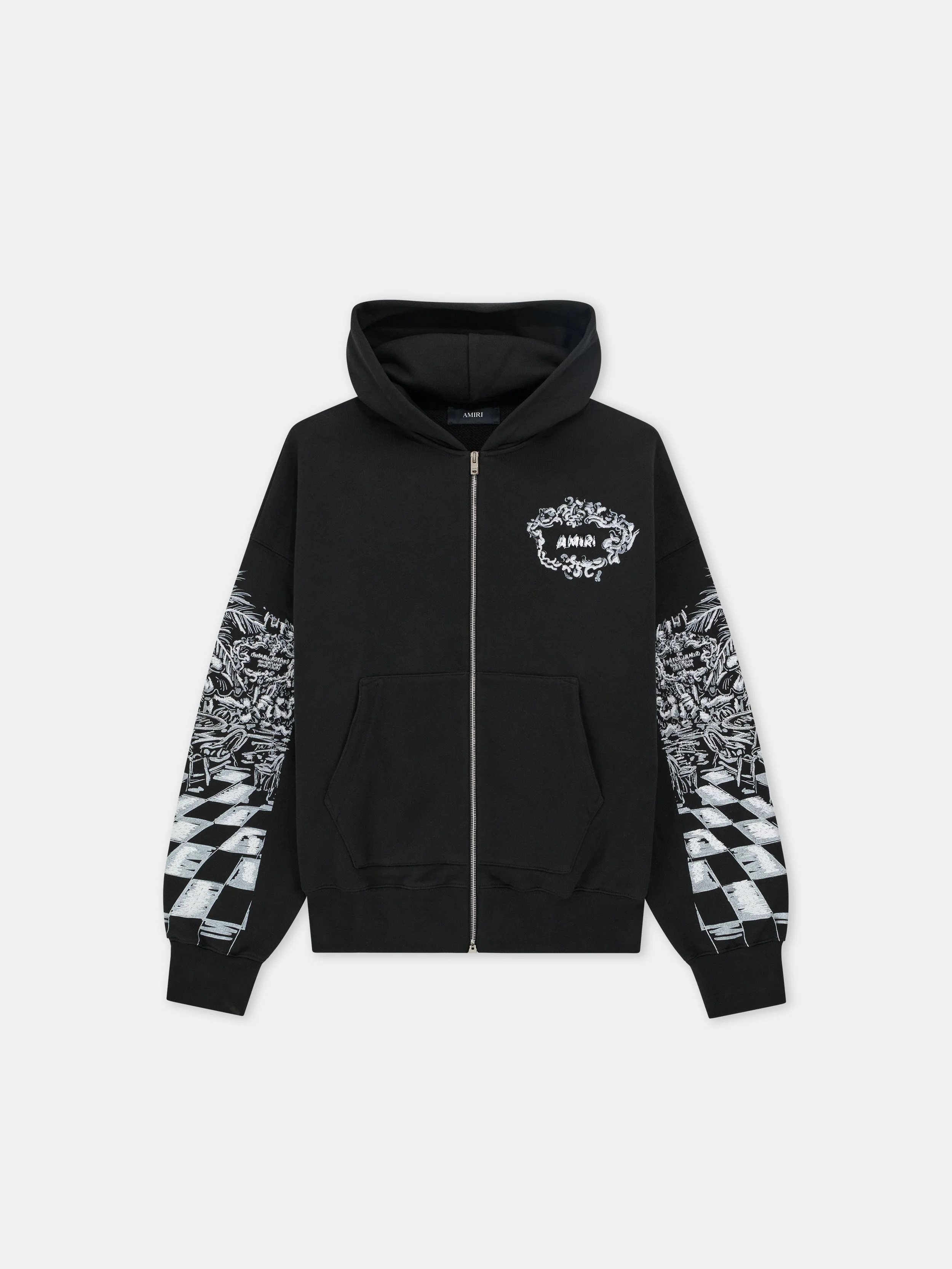 CHATEAU SKETCH ZIP HOODIE - 1