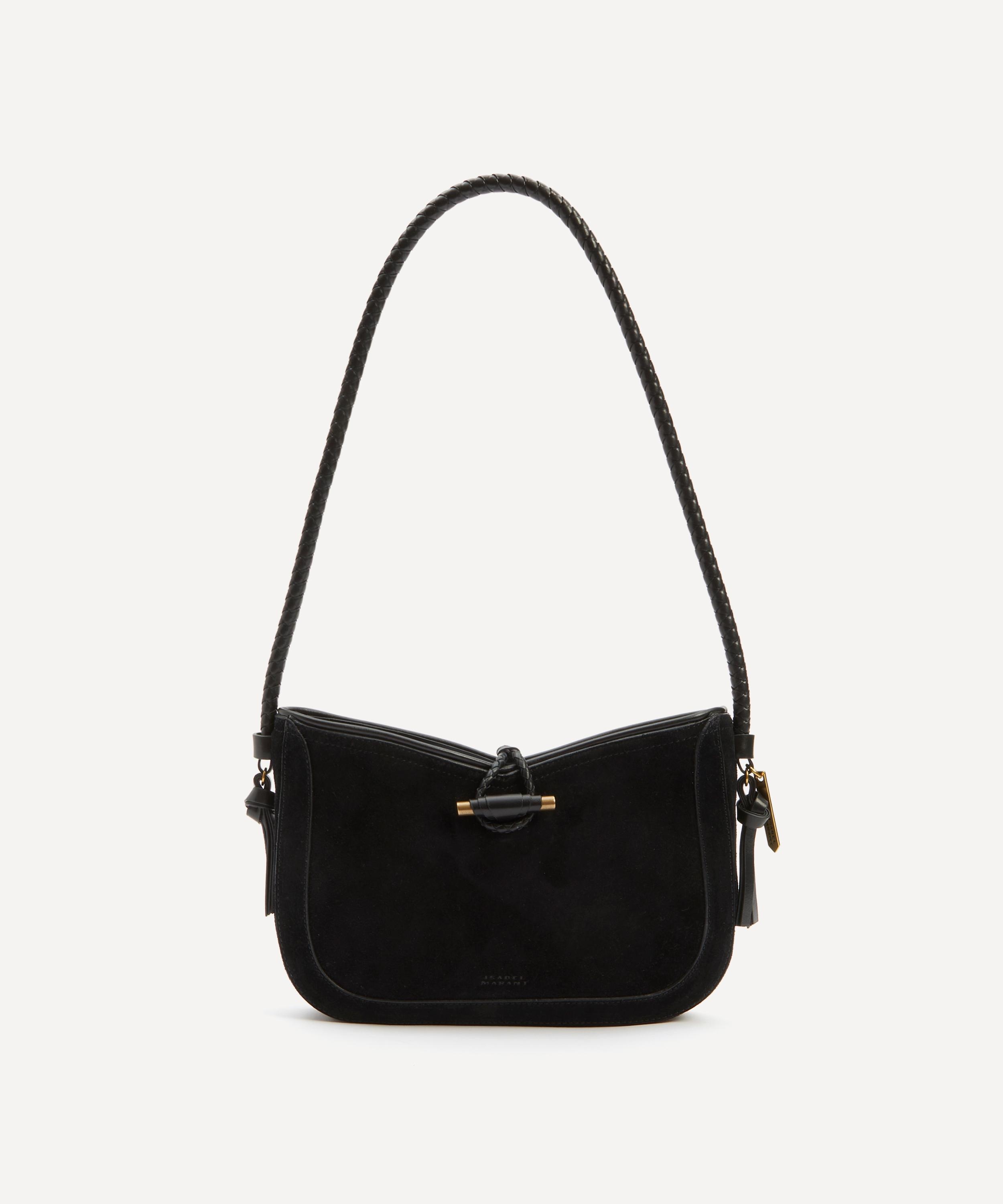 Vigo Baguette Suede Shoulder Bag - 1