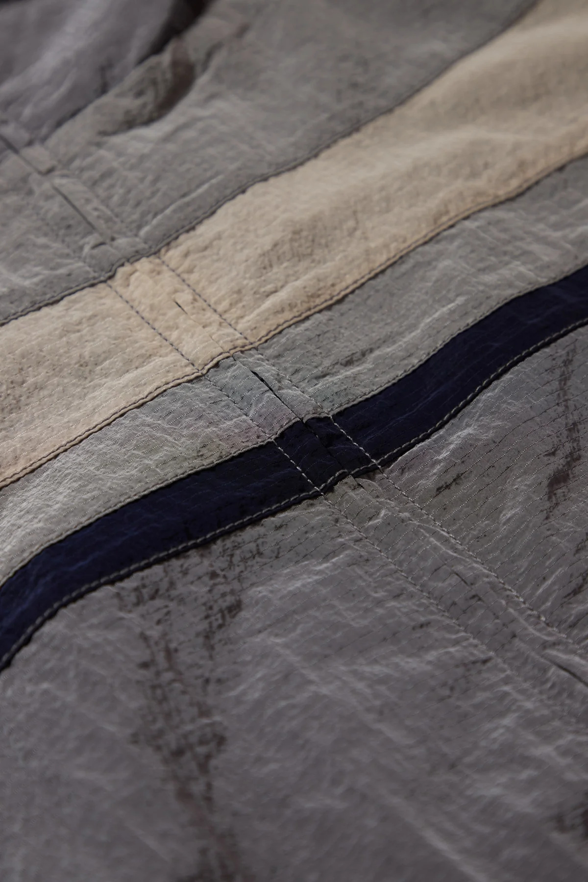 ERL Nylon Rave Jacket Grey - 3