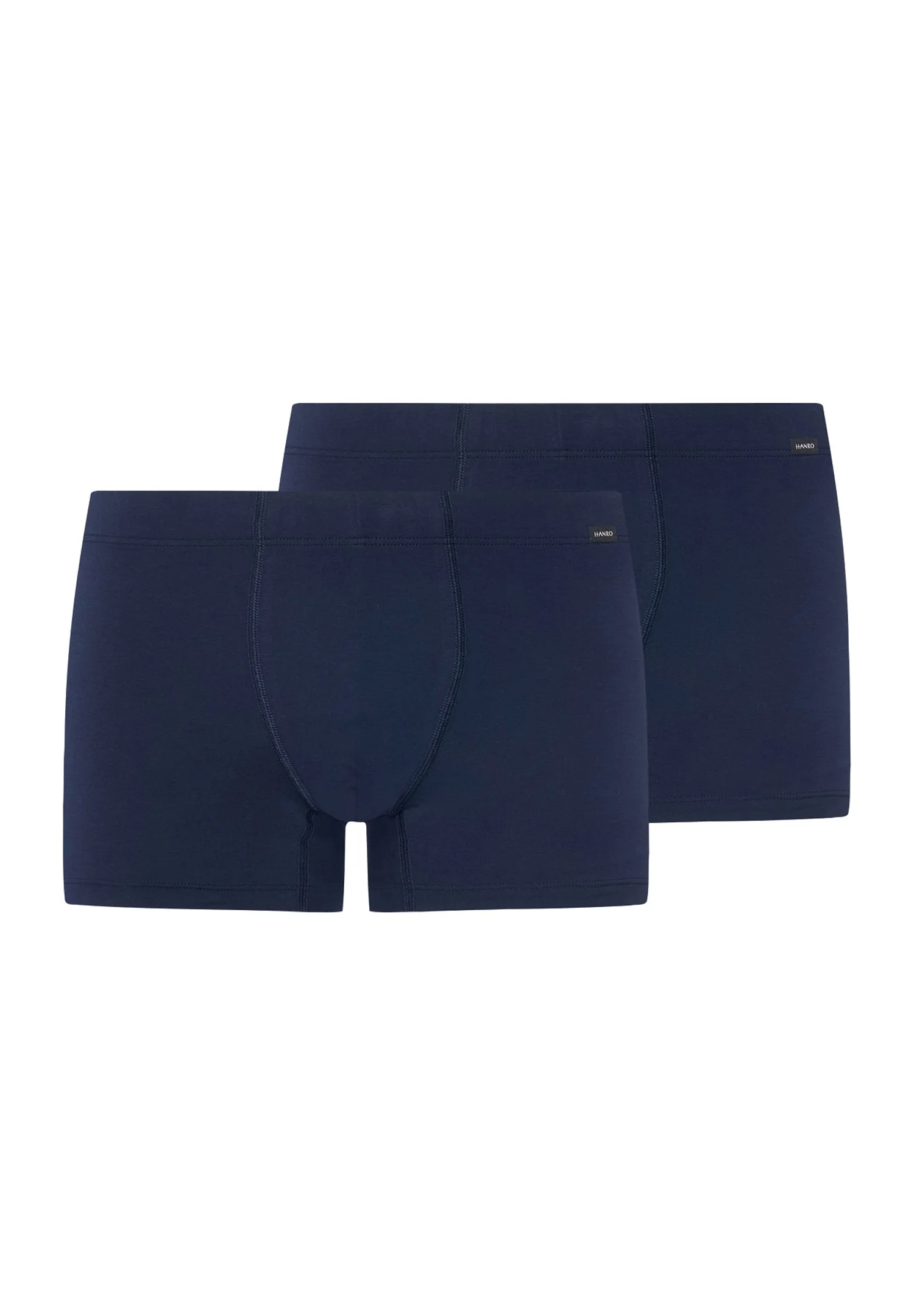 Cotton Essentials 2-Pack Cotton Boxer Briefs With Covered Waistband - 1