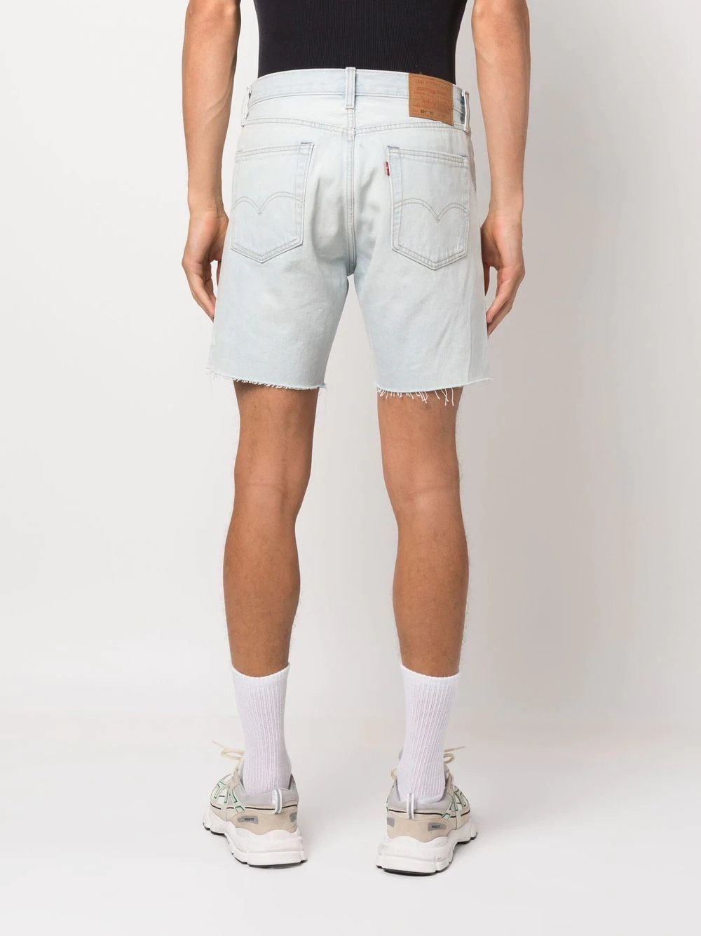 501 denim shorts - 4