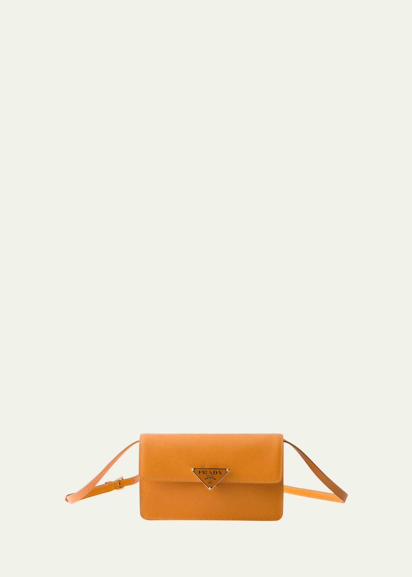 Mini Saffiano Leather Shoulder Bag - 1