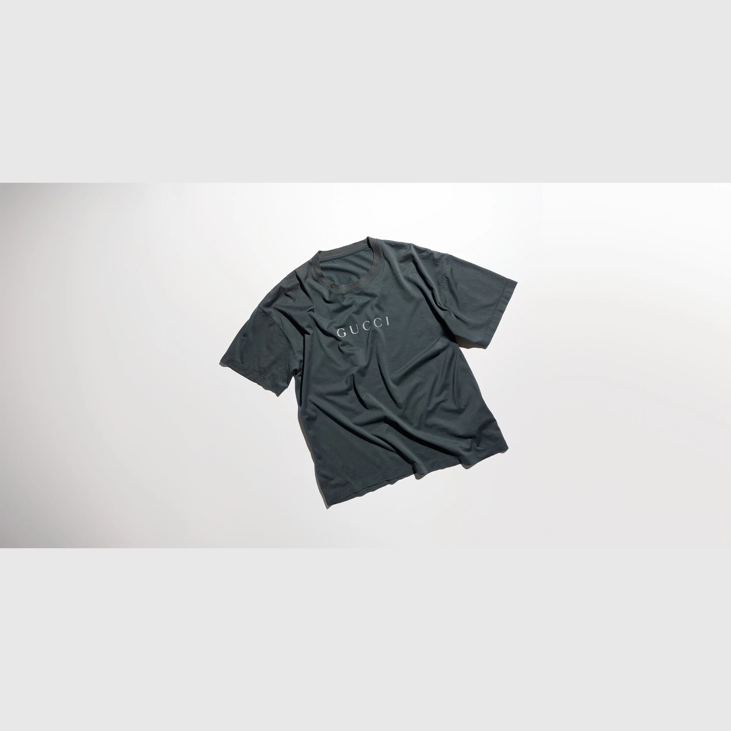 Cotton T-shirt with print - 1