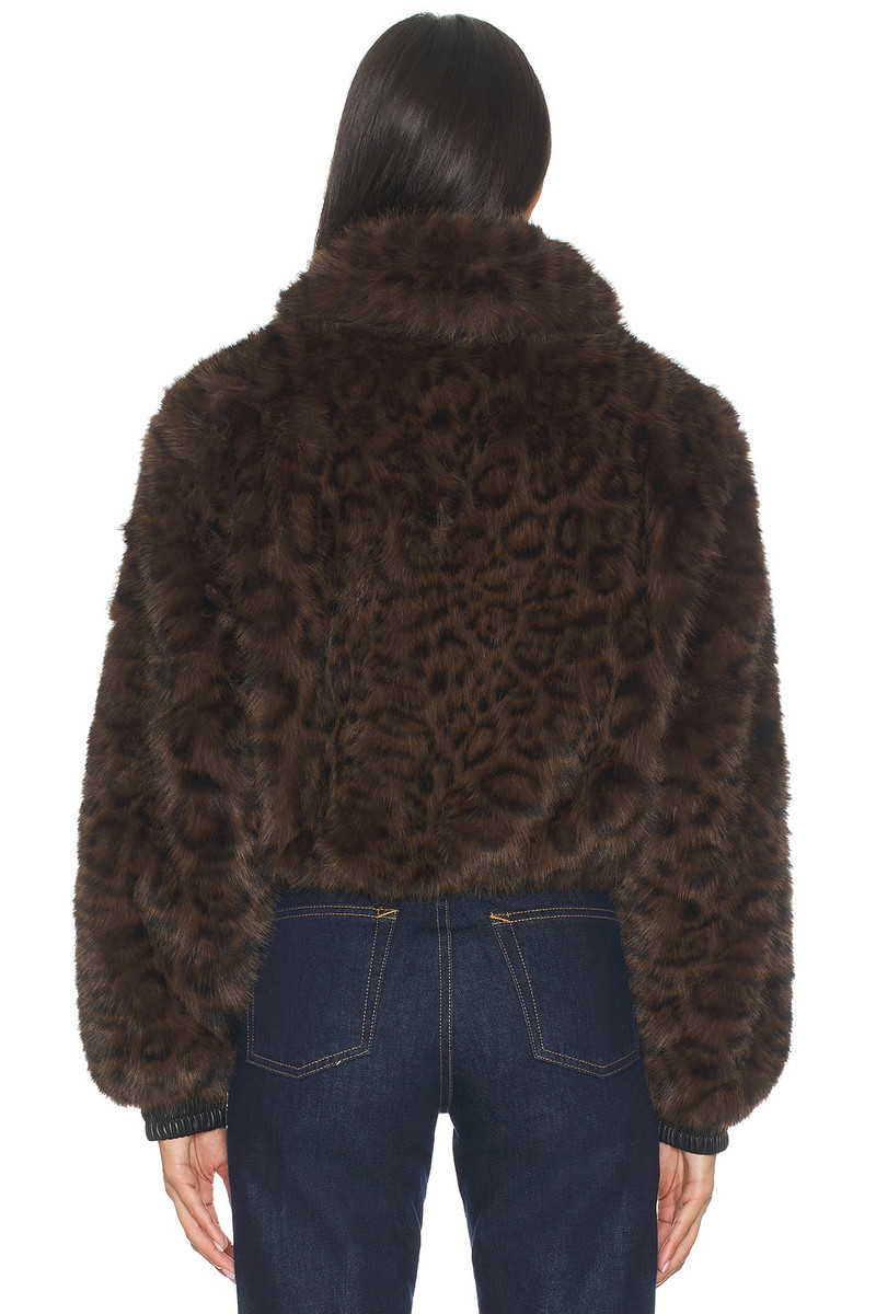 BLANKNYC Cropped Faux Fur Coat outlook
