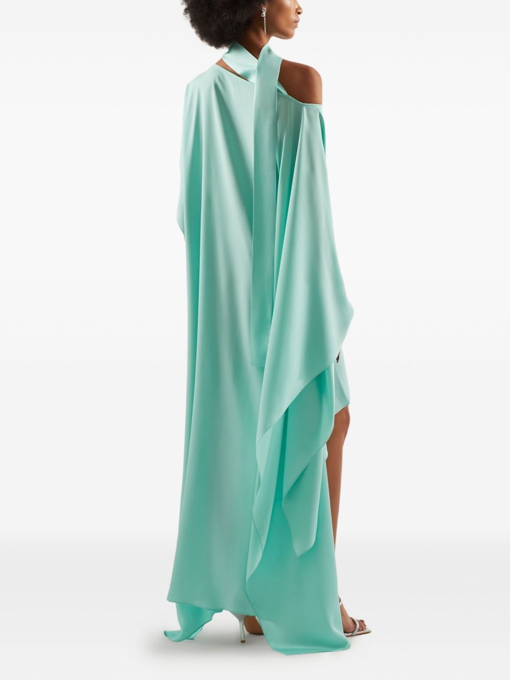 Trebbia asymmetric-neckline maxi dress - 3
