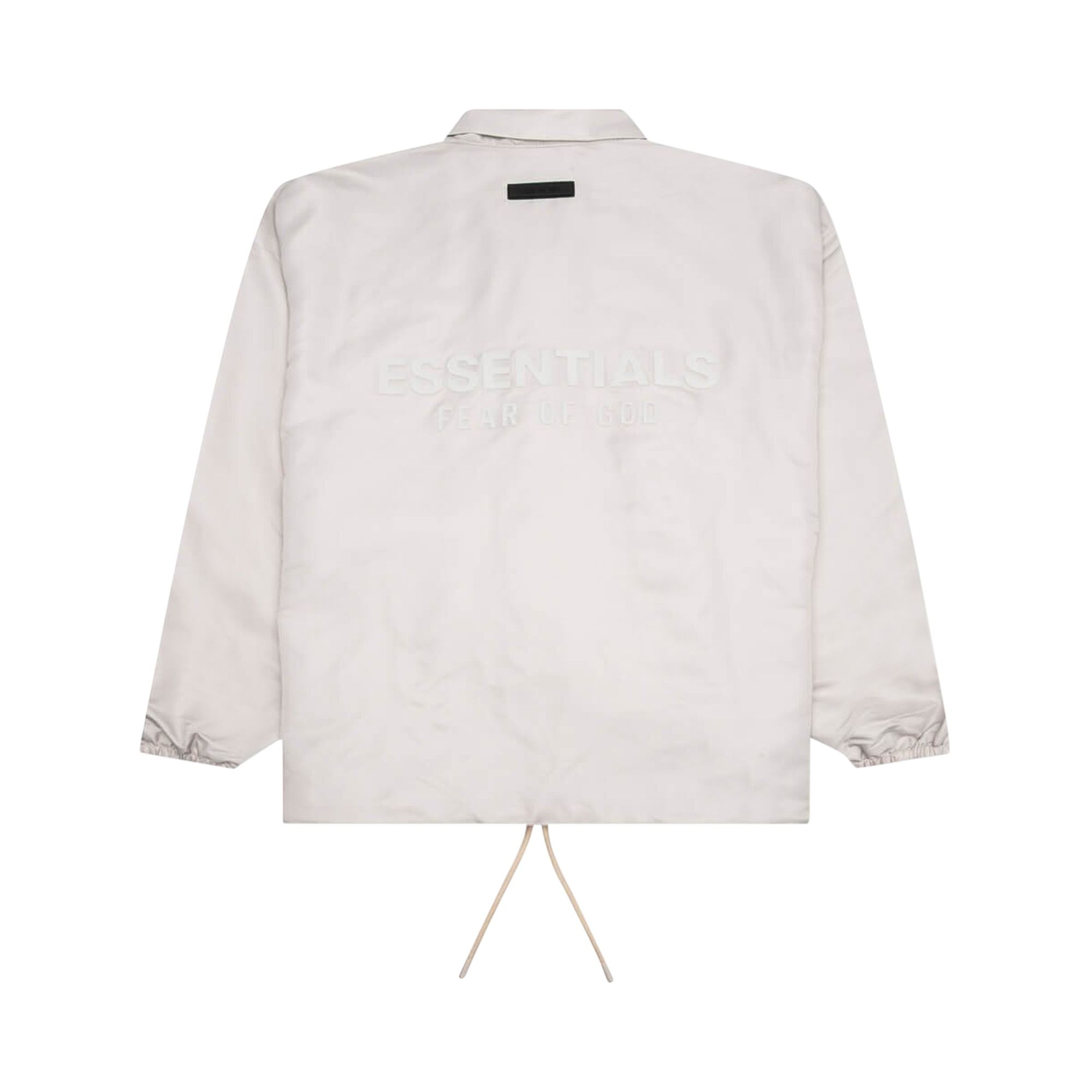 Fear of God Essentials Coaches Jacket 'Silver Cloud' - 2