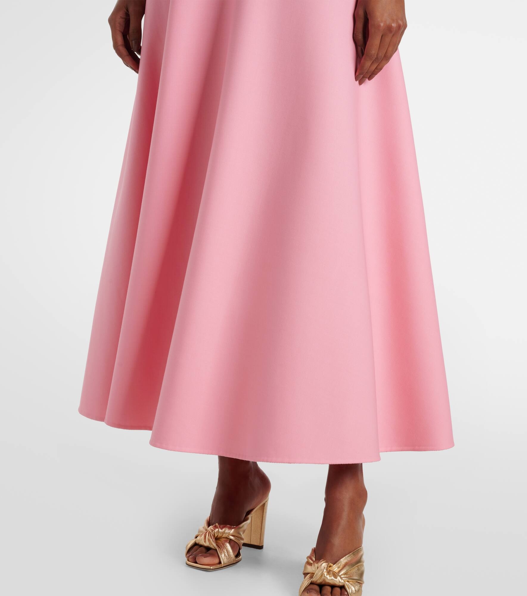 Wool-blend midi dress - 5