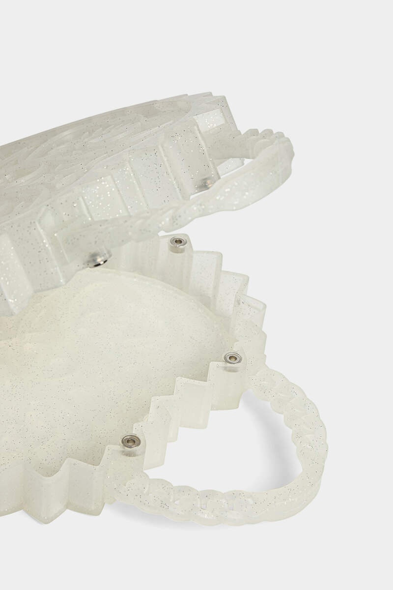 TRANSPARENT GLITTER HEART BAG 5