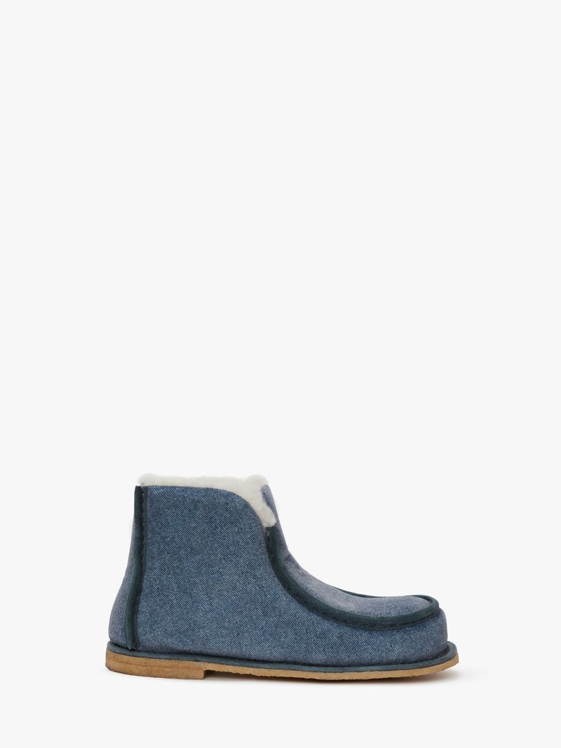PADDED ANKLE BOOTS - 1