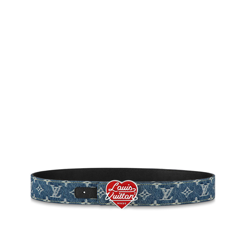 LV Denim 40MM Reversible Belt - 1