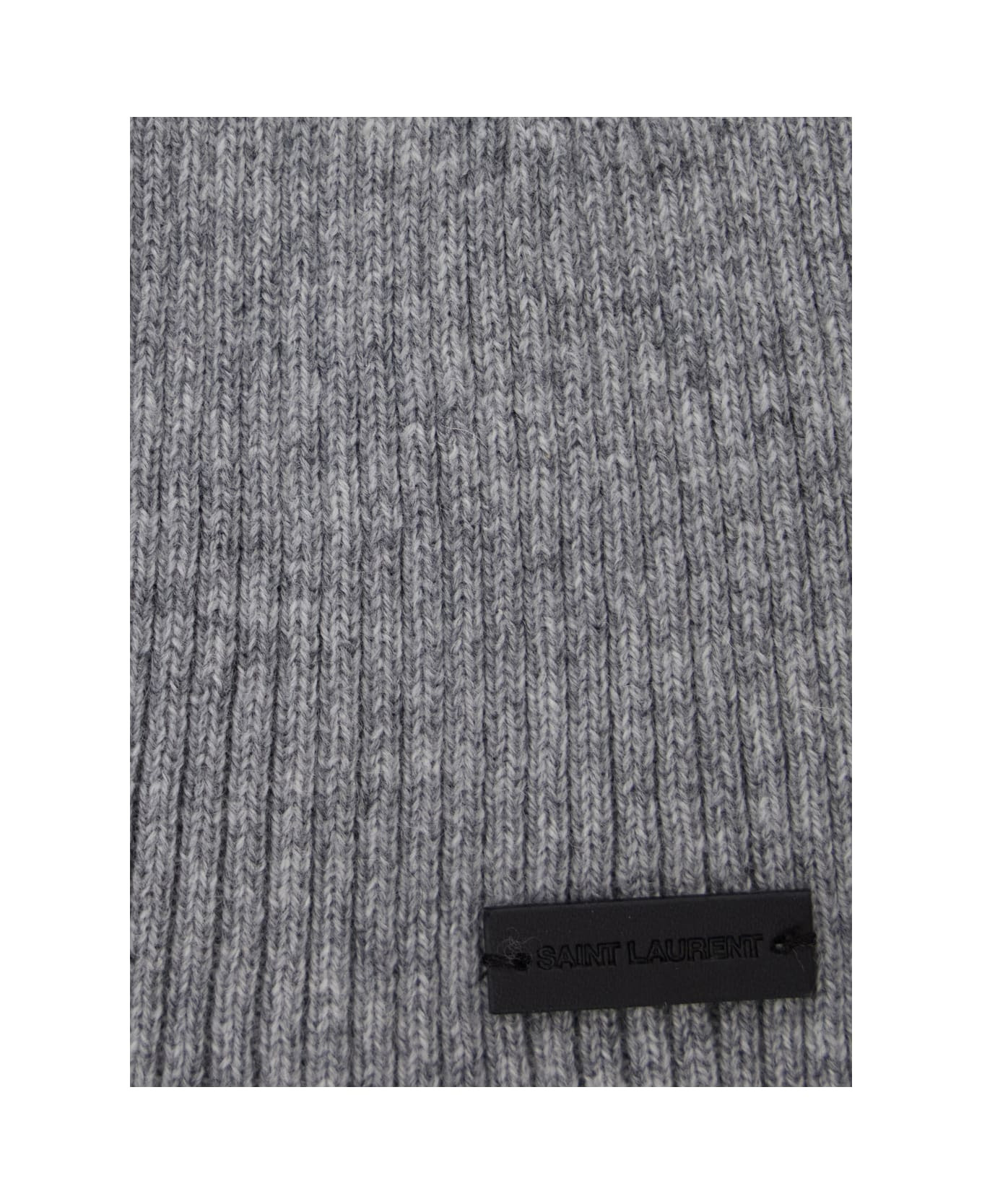 Grye Beanie With Logo Patch In Cashmere Man - 3