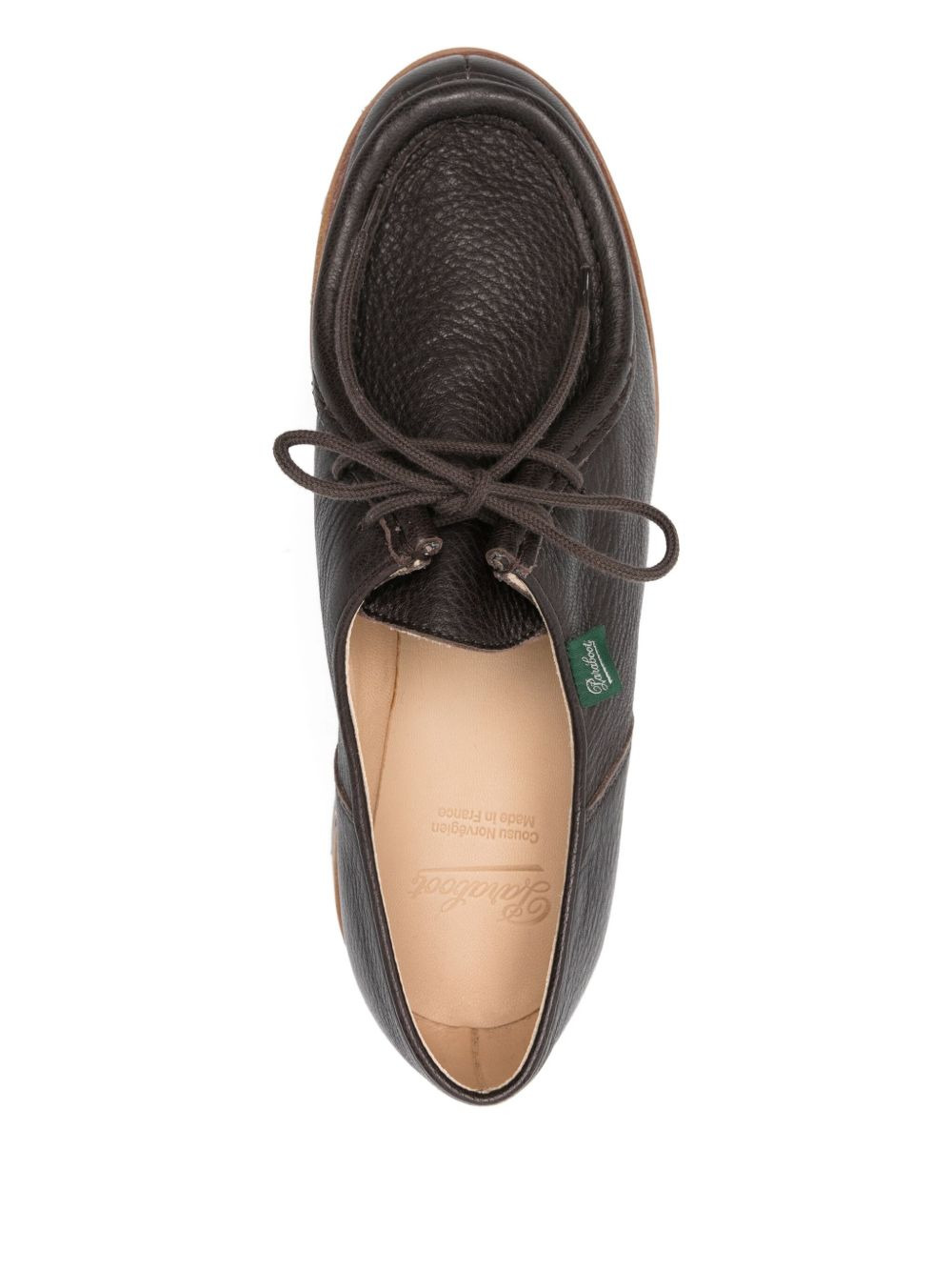 Michael leather derby shoes - 4