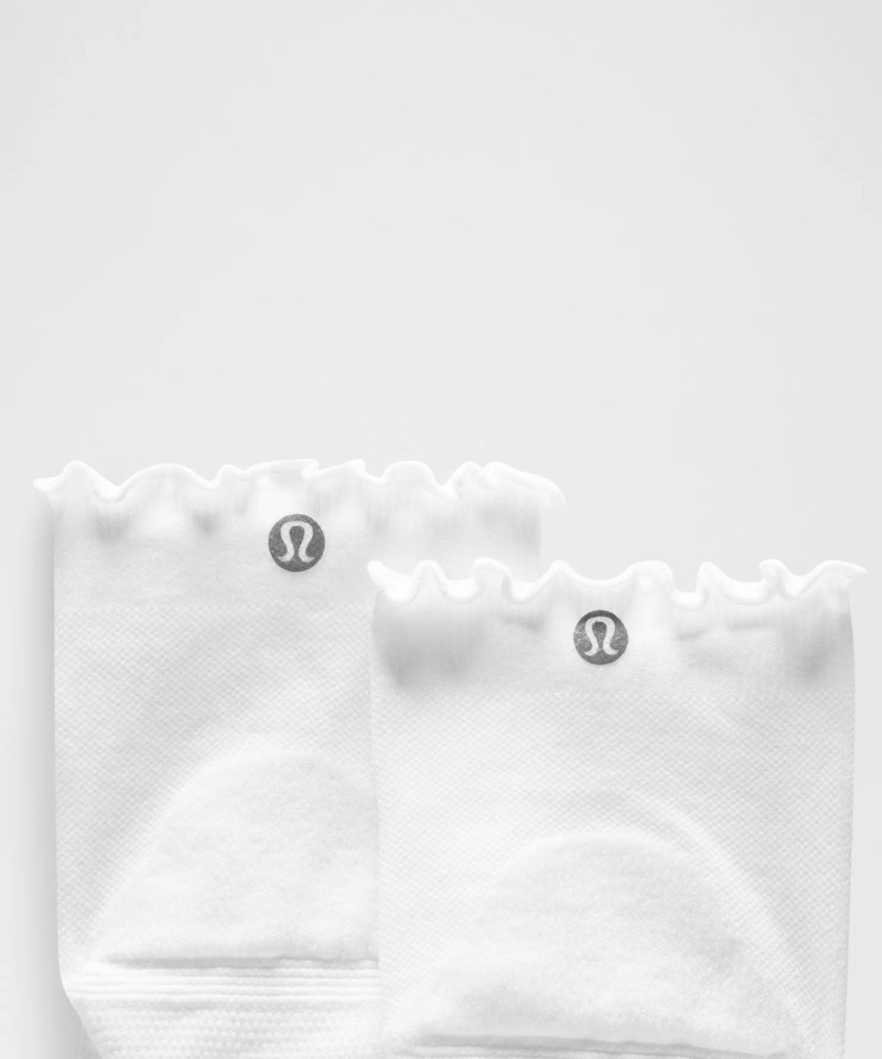 lululemon Unisex Power Stride Ankle Socks 3 Pack *Lettuce Edge outlook