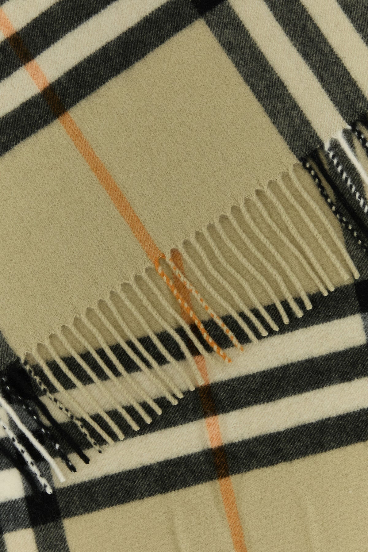 Embroidered cashmere scarf - 2