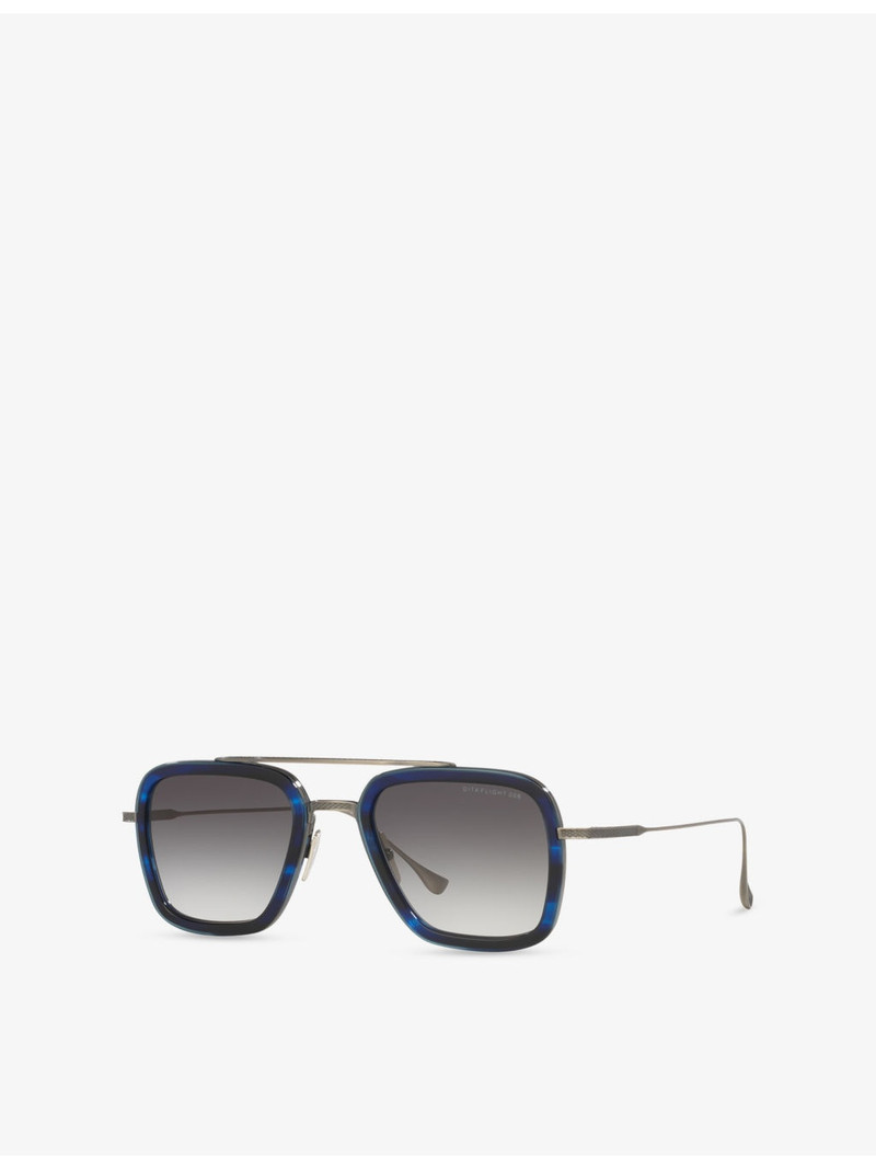 DITA D4000418 Aviator-Frame Metal Sunglasses outlook