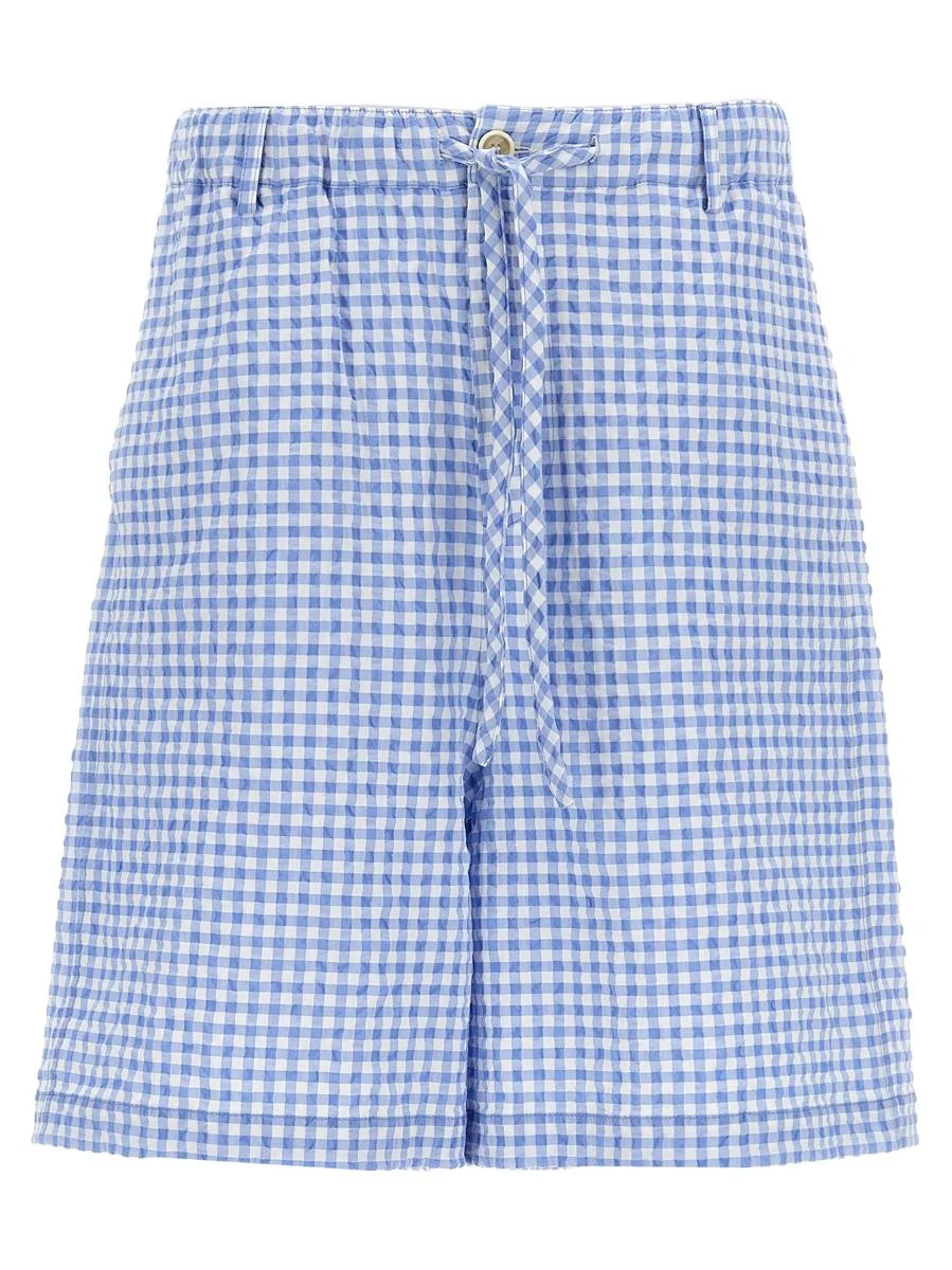 Marni Vichy Bermuda Shorts - 1