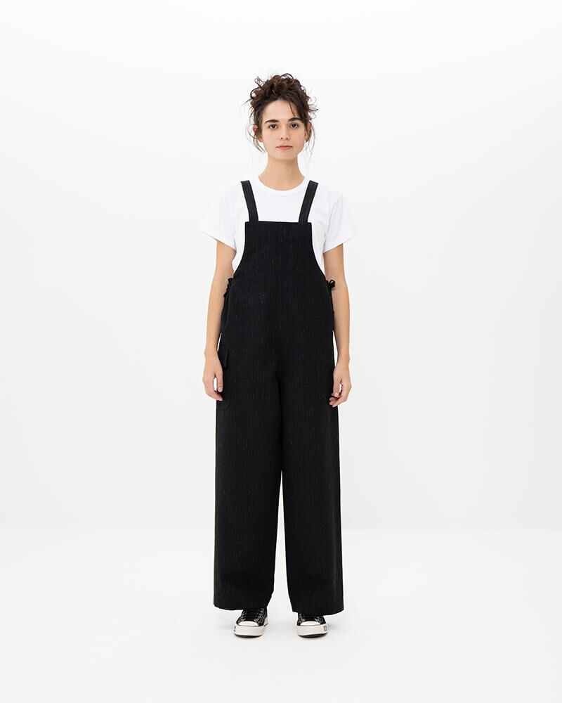 OVERALL GABARDINE W BLACK STRIPE - 3