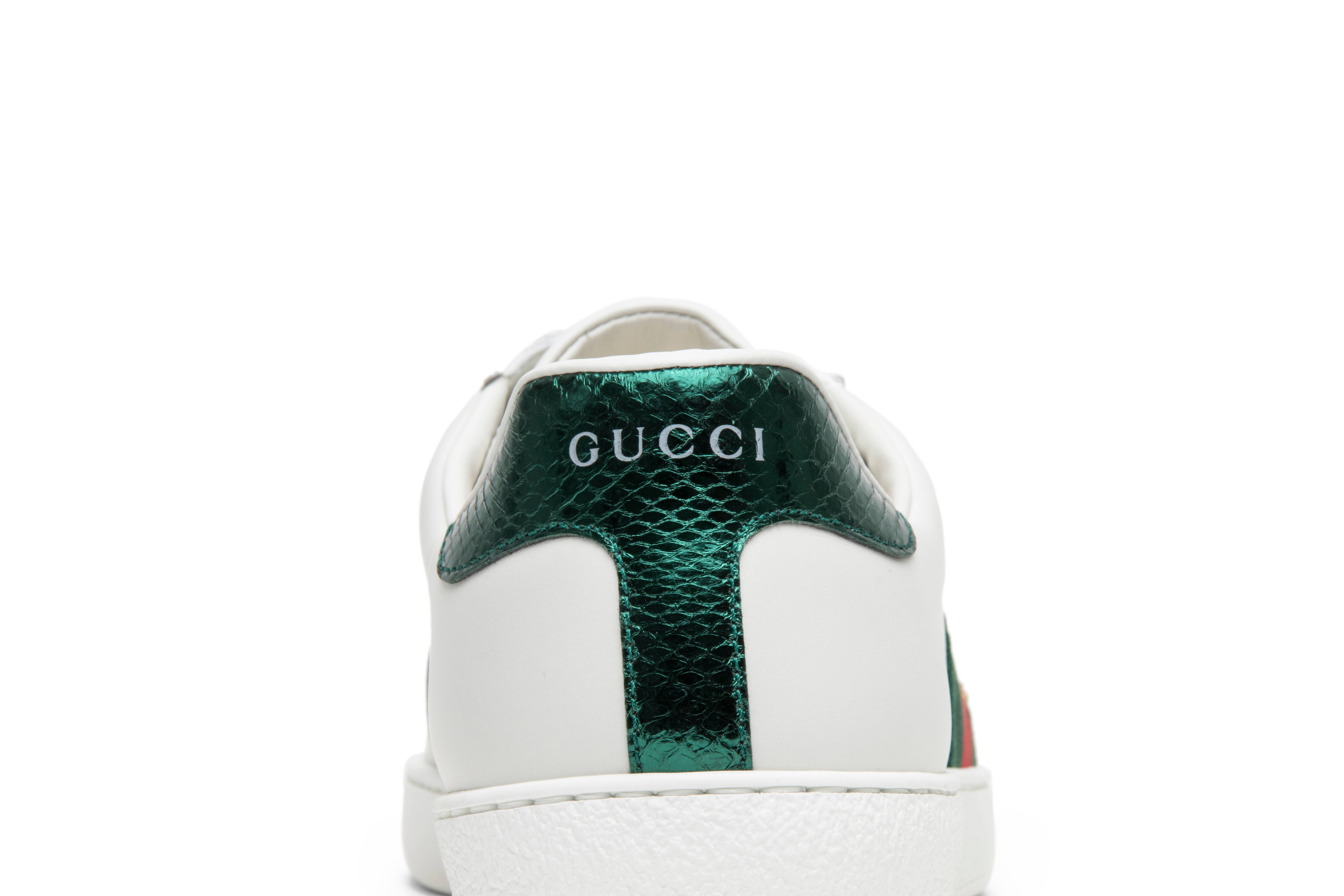 Gucci Ace Embroidered 'Bee' - 7