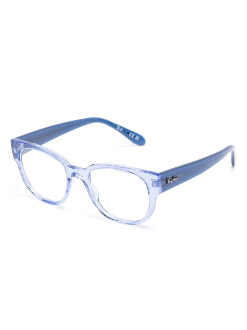 Ray-Ban RB7210 logo-plaque glasses outlook