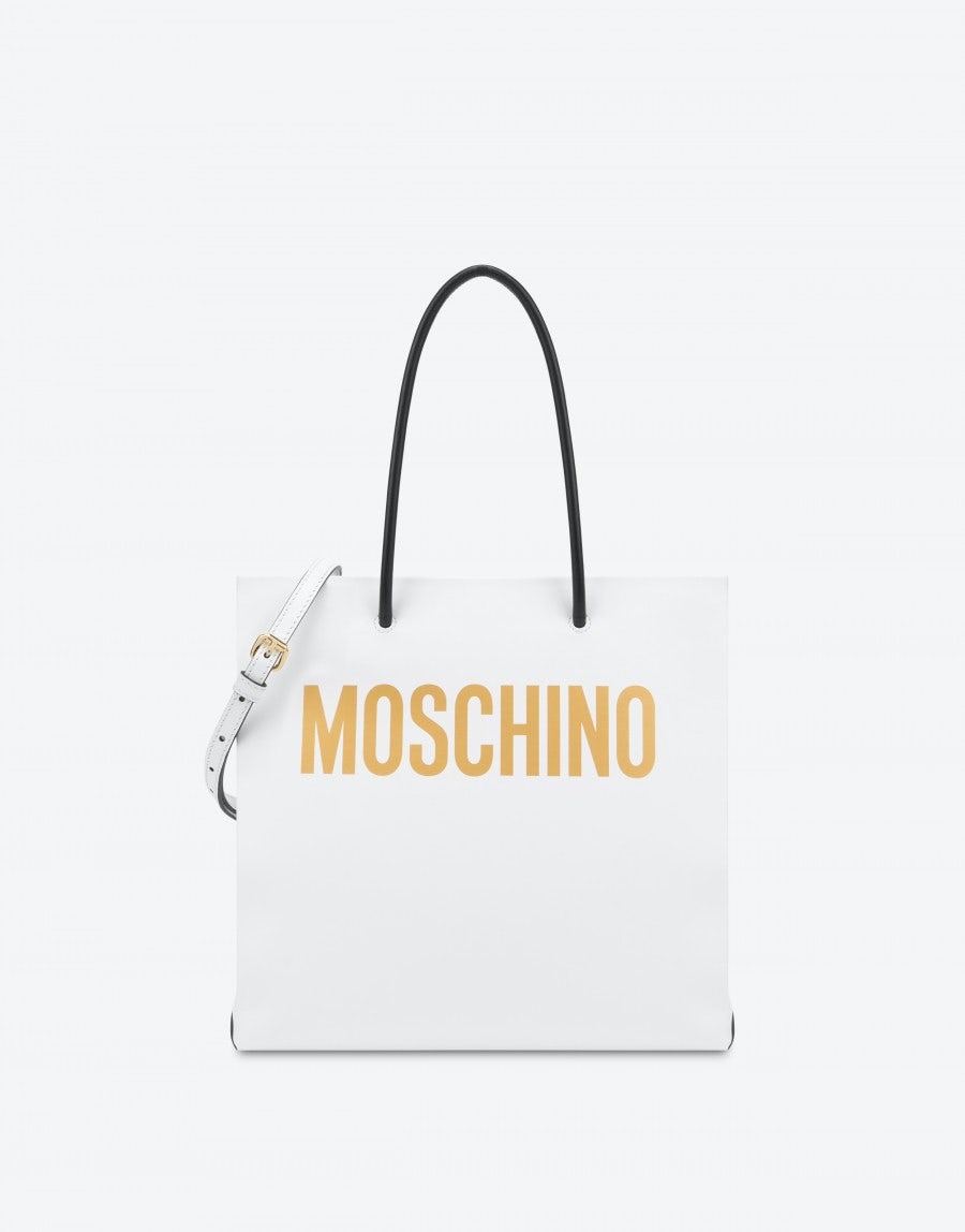 SHOPPER WITH LAMINATED LOGO - 1