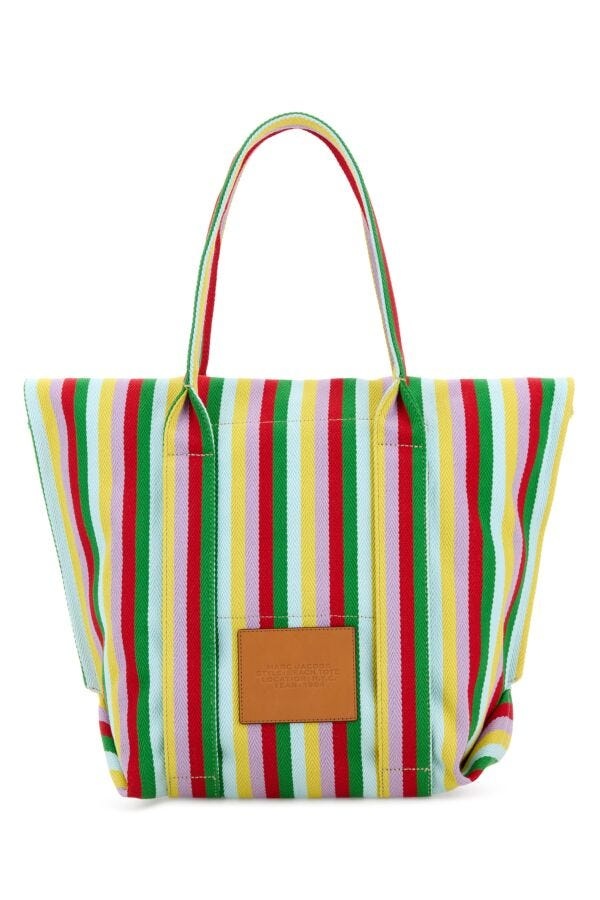 Embroidered jacquard The Beach Tote shopping bag - 3