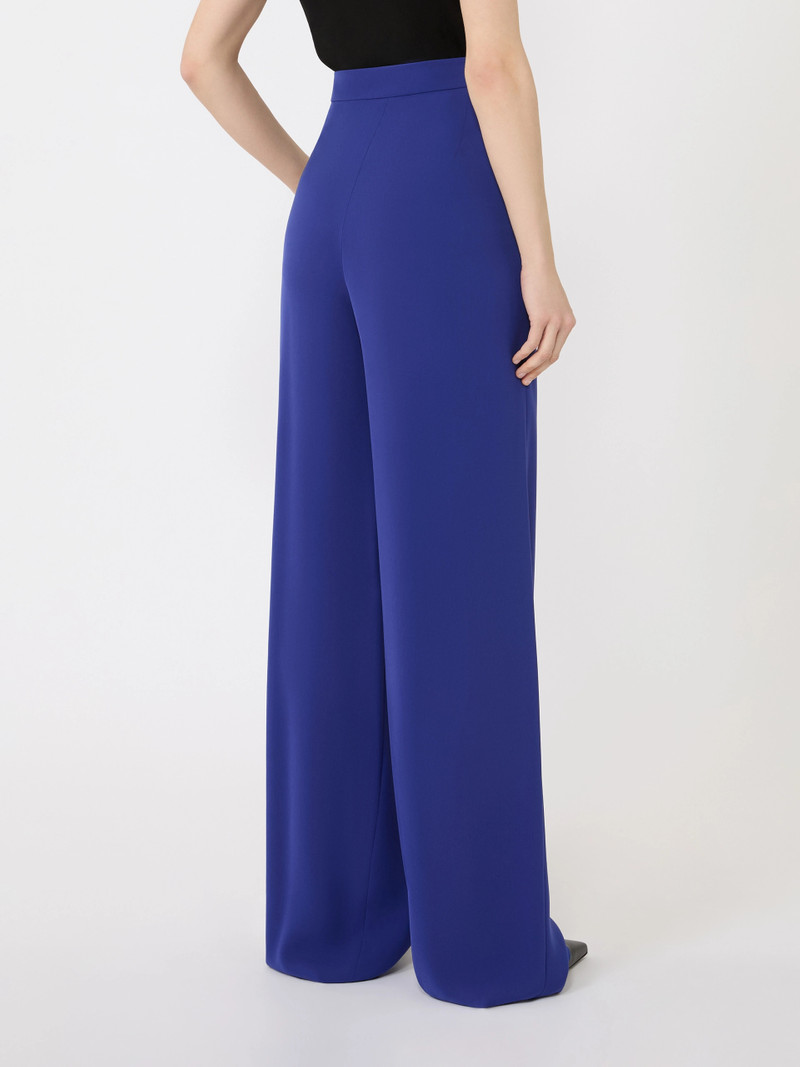 CRASSO Lightweight cady trousers - CORNFLOWER BLUE 4